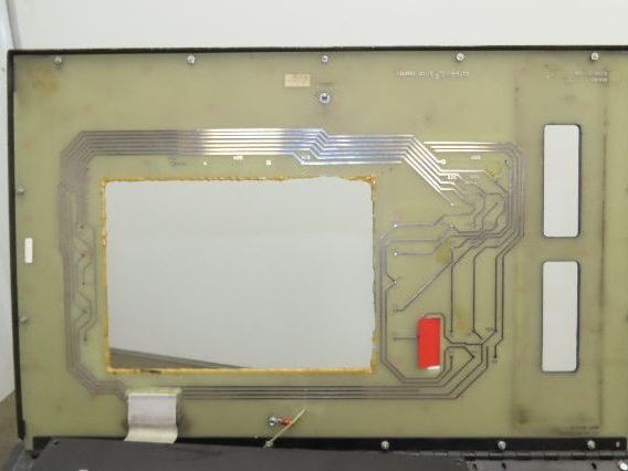 Van Dorn CRT Pathfinder Operator Control Data-Panel Monitor Flat Screen