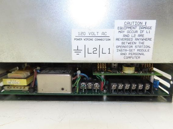 Van Dorn CRT Pathfinder Operator Control Data-Panel Monitor Flat Screen