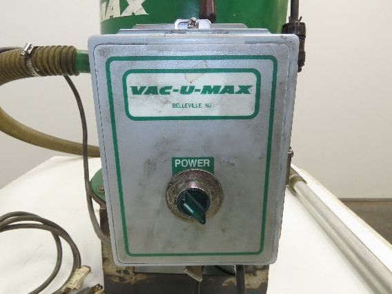 Vac-U-Max Dry Bulk Hopper 12" Receiver with Vacuum Wand 1.5" Suction Feeder 115V