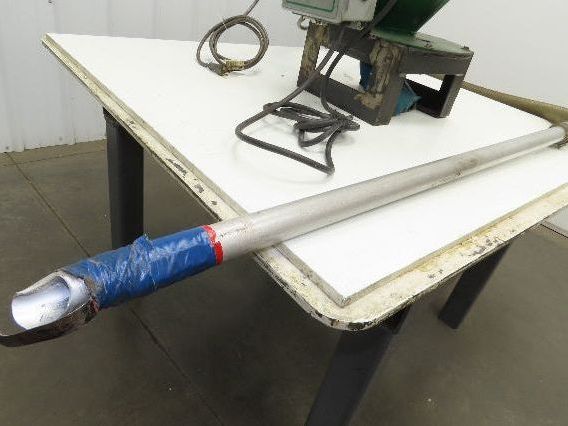 Vac-U-Max Dry Bulk Hopper 12" Receiver with Vacuum Wand 1.5" Suction Feeder 115V