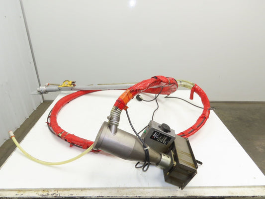 Dynatec Dynafill ADS1 Hot Melt Glue Vacuum Wand Suction Feeder Injection Molding