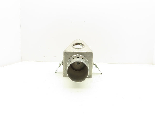 Pneumatic Bulk Conveying Proportional Shutoff Valve 2.5" Aluminum