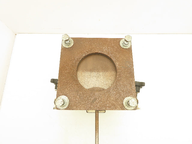 Gravity Bin Slide Gate Magnetic Separator Drawer 8.5" Flange 4" Outlet No Magnet