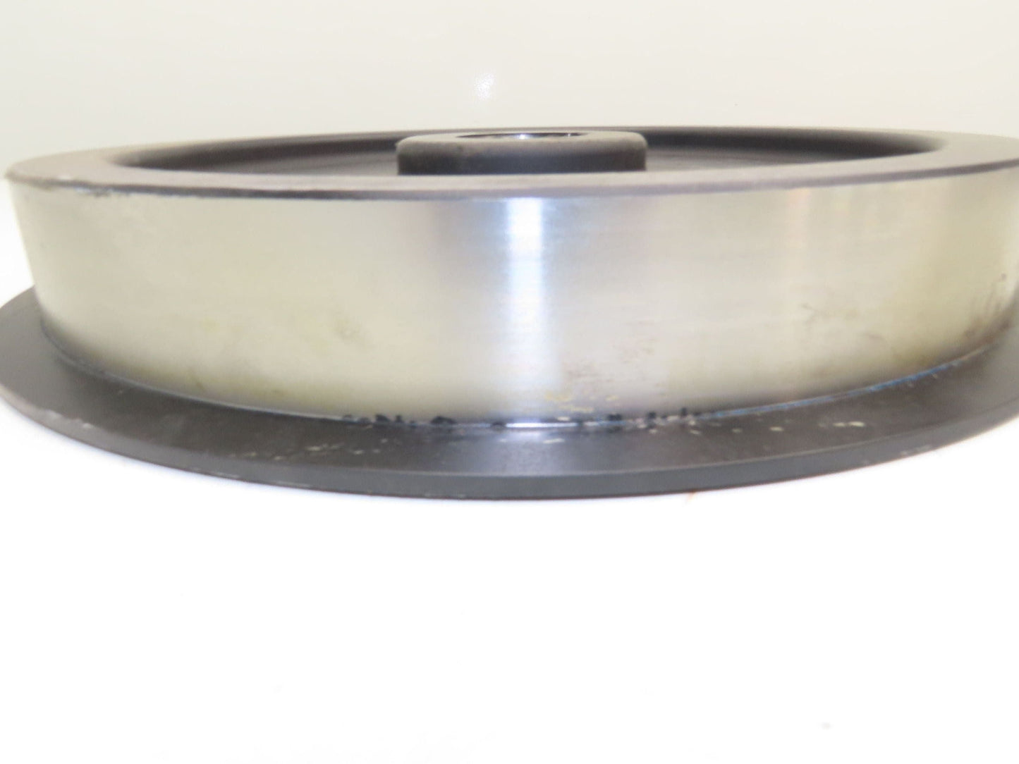 Steel Track Wheel 11.8" Dia 1.5"W Single Flanged Industrial Train Railway Cart