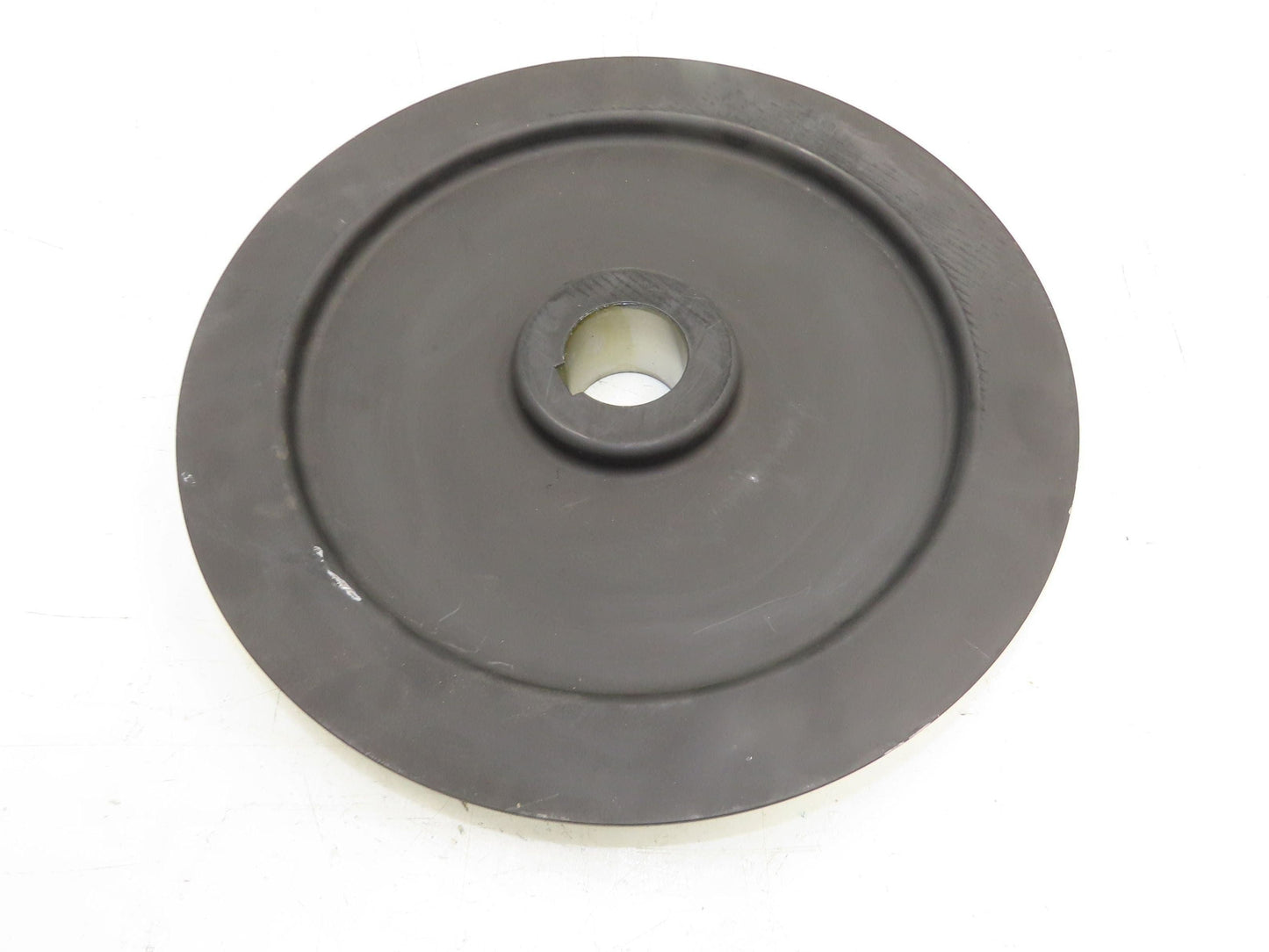 Steel Track Wheel 11.8" Dia 1.5"W Single Flanged Industrial Train Railway Cart
