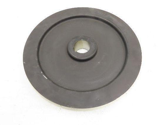Steel Track Wheel 11.8" Dia 1.5"W Single Flanged Industrial Train Railway Cart