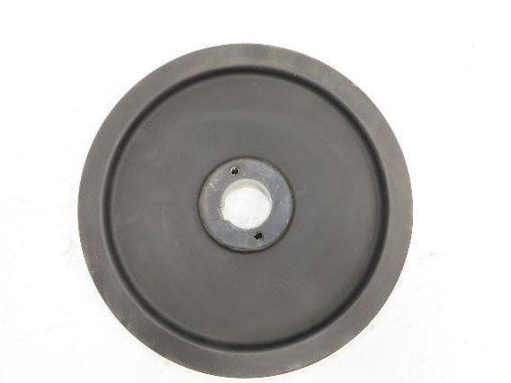 Steel Track Wheel 11.8" Dia 1.5"W Single Flanged Industrial Train Railway Cart