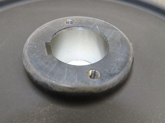 Steel Track Wheel 11.8" Dia 1.5"W Single Flanged Industrial Train Railway Cart
