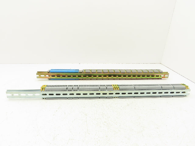Entrelec Terminal Block Connector DIN Rail 24-10AWG 4mm² 600V 25A Lot of 179