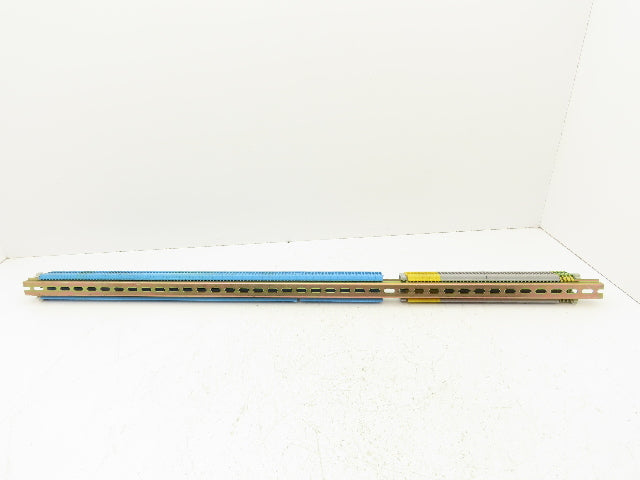 Entrelec Terminal Block Connector DIN Rail 24-10AWG 4mm² 600V 25A Lot of 150