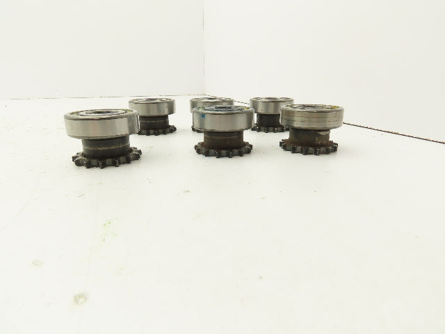 Unidirectional Clutch Bearing 20x47x14mm Roller Chain Sprocket Lot of 6