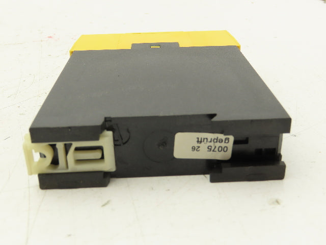 Cedes SafeC S 103 105 Safety Relay 24VDC Coil 230VAC 3A NO 2A NC IP40