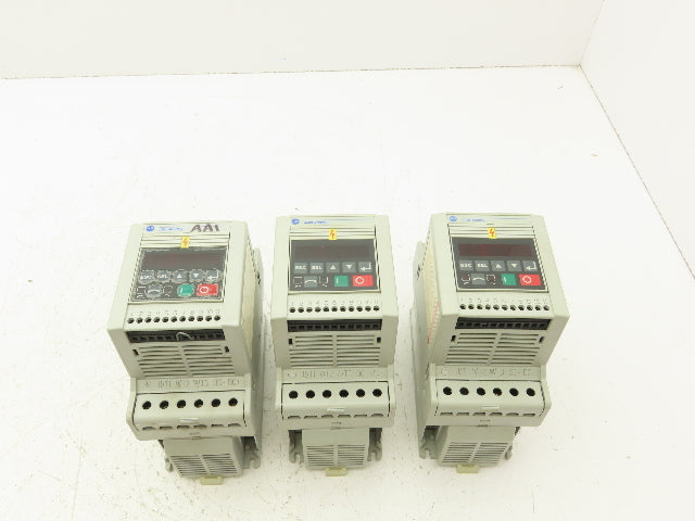 Allen Bradley Speed Controller 380-460V 2.8A 1HP Ser.C Lot of 3