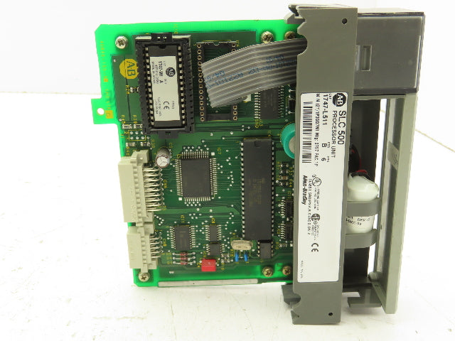 Allen Bradley 1747-L511 SLC 500 SLC 5/01 CPU Processor Controller Ser B Rev 6