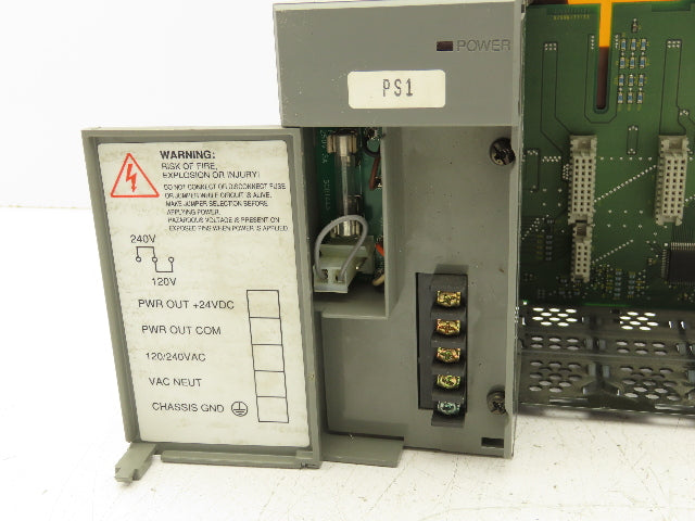 Allen Bradley 1746-P1 1746-A7 Ser A Power Supply 7-Slot Chassis Ser B