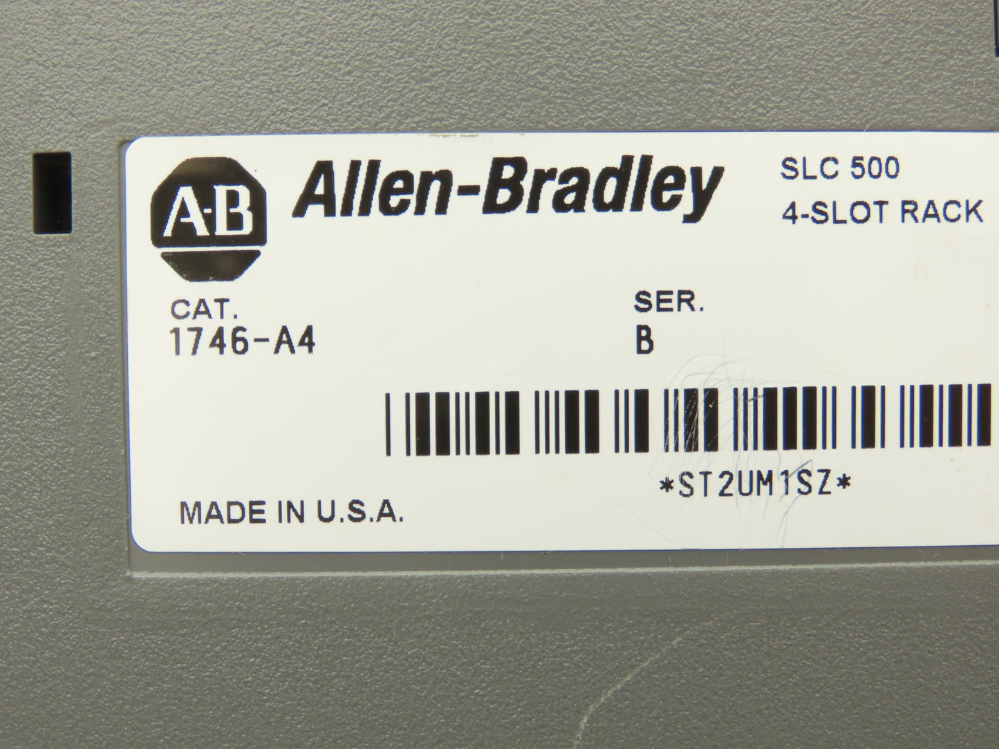 Allen Bradley 1746-P1 1746-A4 Ser C Power Supply 4-Slot Chassis Ser B