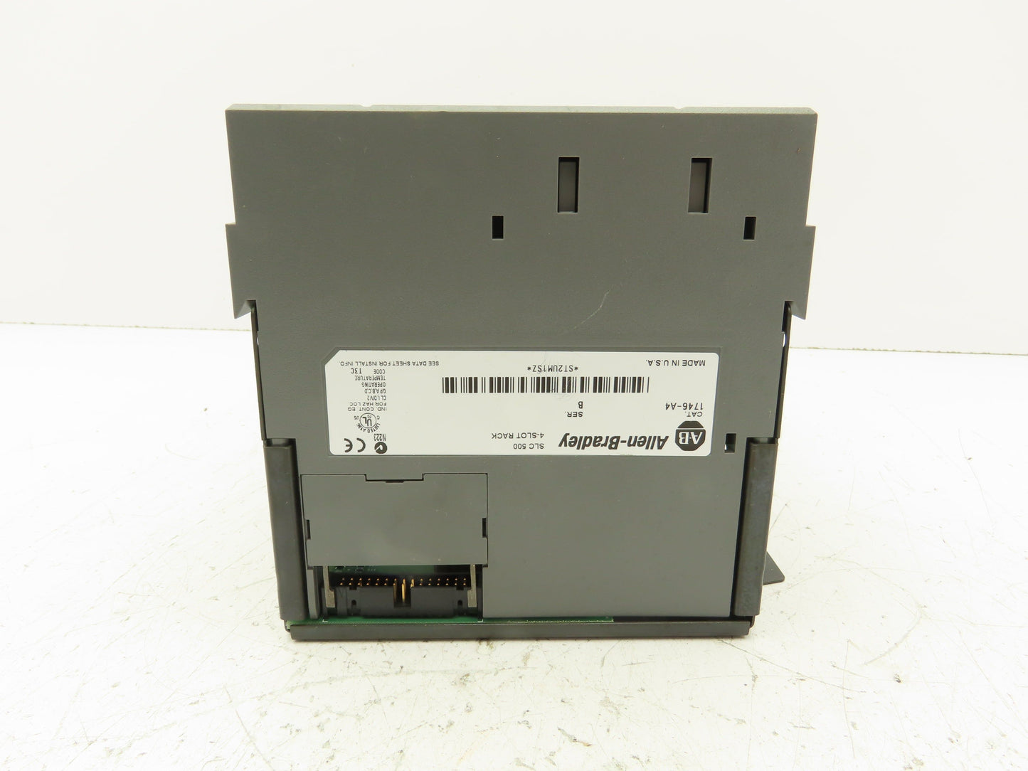 Allen Bradley 1746-P1 1746-A4 Ser C Power Supply 4-Slot Chassis Ser B