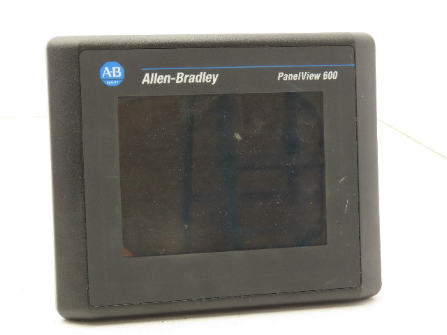Allen Bradley 2711-T6C9L1 PanelView 600 Touch Screen PLC HMI Broken Touch Panel