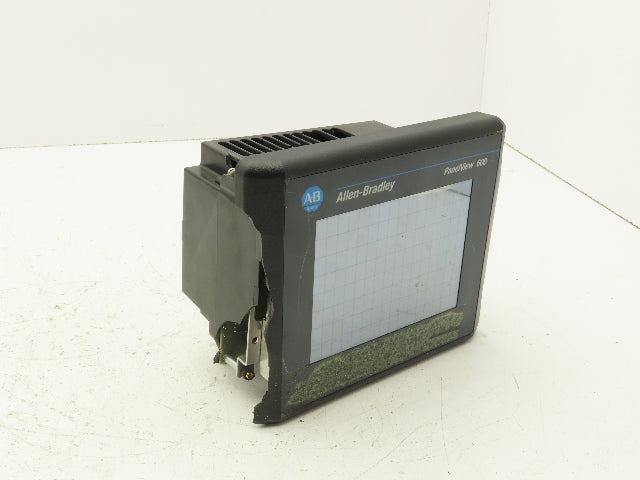 Allen Bradley 2711-T6C15L1 PanelView 600 Touch Screen PLC HMI Broken Covers