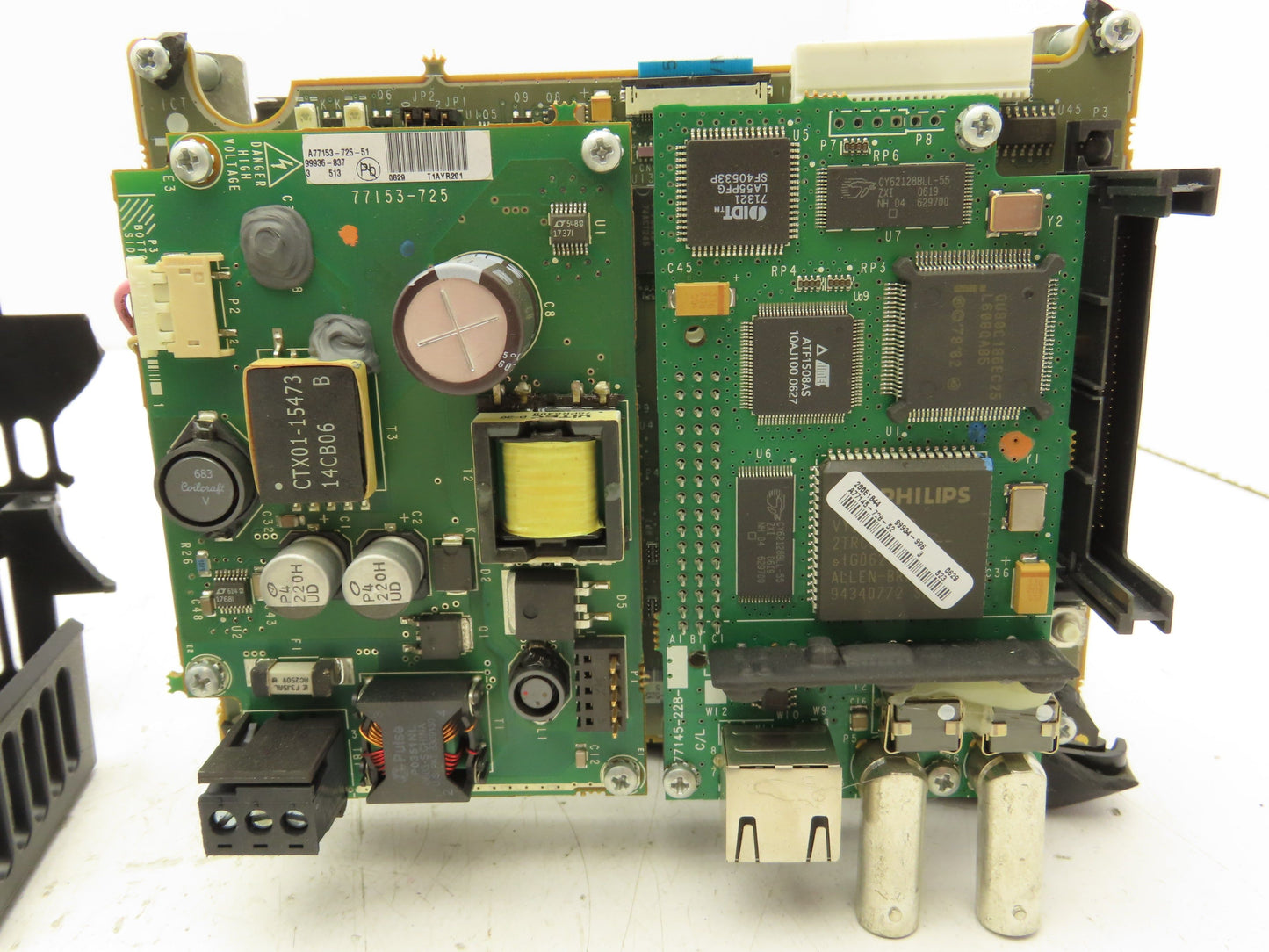 Allen Bradley 2711-T6C15L1 PanelView 600 Touch Screen PLC HMI Broken Covers