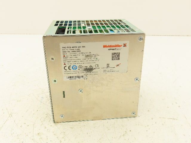 Weidmuller PROeco 1469510000 DIN Power Supply 480W 24V 20A
