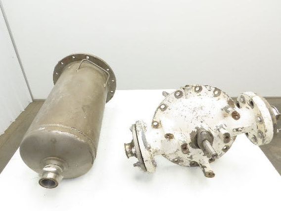 Stainless Bulk Pipeline Emulsion Separator Filter 2" Hose 3-Way Non-Magnetic