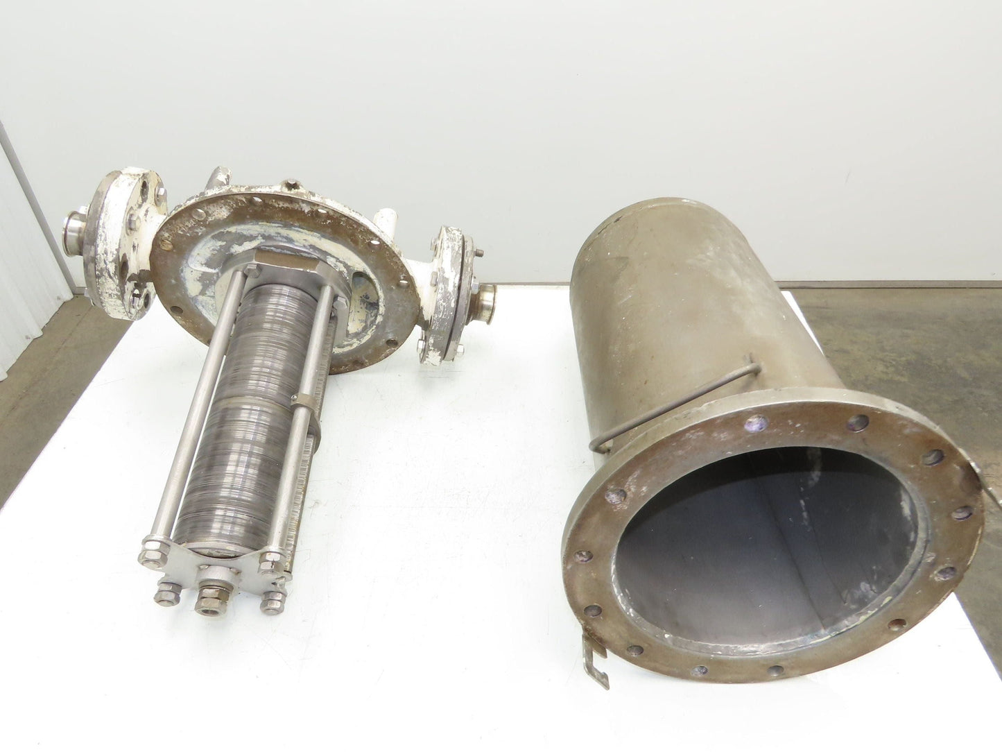 Stainless Bulk Pipeline Emulsion Separator Filter 2" Hose 3-Way Non-Magnetic