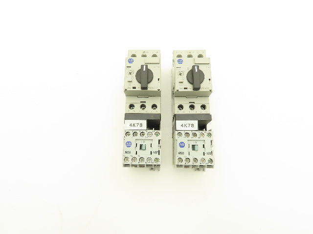 Allen Bradley 140MC2EB40 190EMNZ242CB40X Manual Motor Starter Contactor Lot of 2