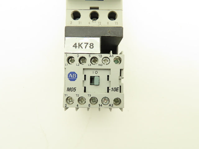 Allen Bradley 140MC2EB40 190EMNZ242CB40X Manual Motor Starter Contactor Lot of 2
