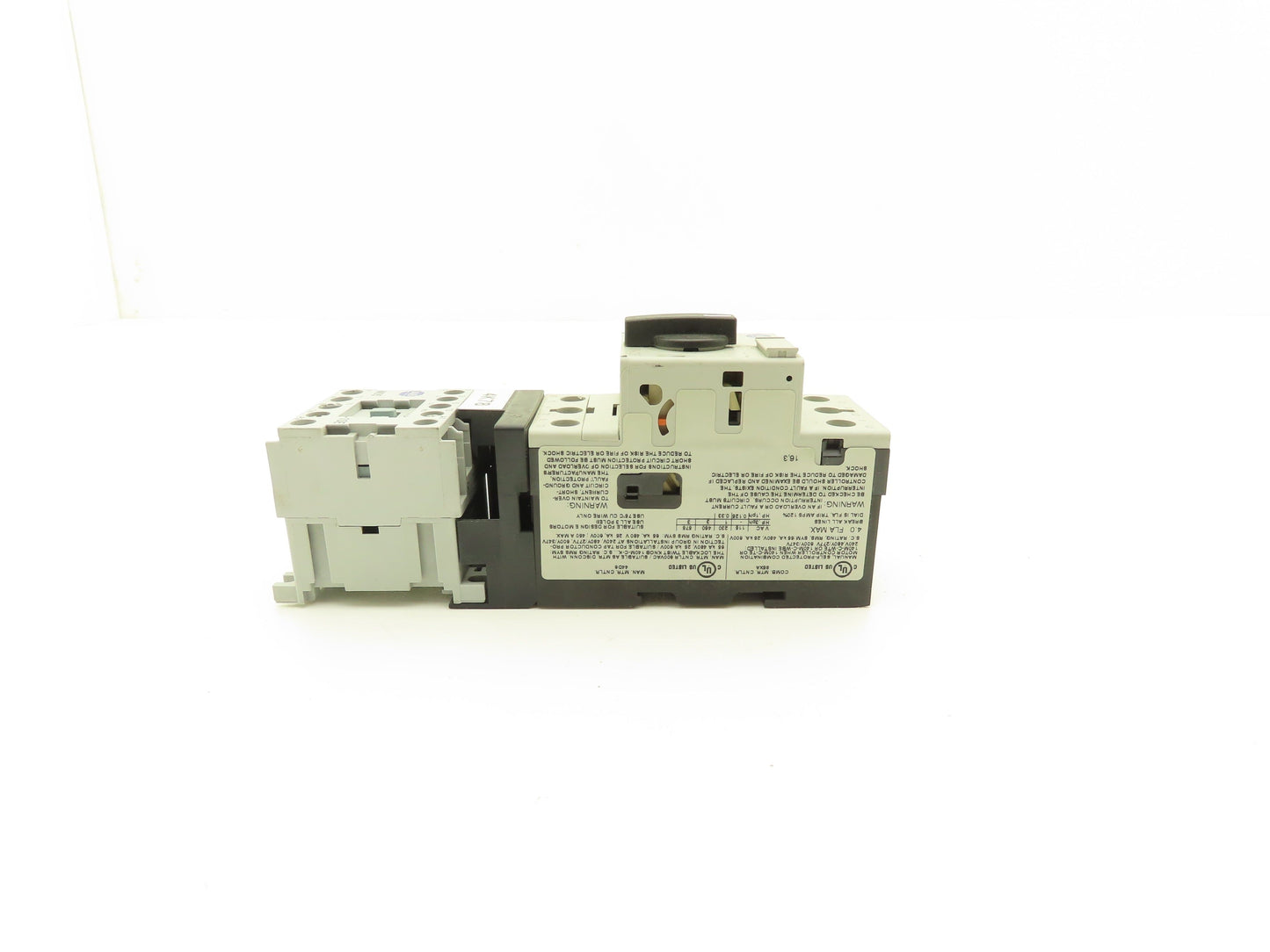 Allen Bradley 140MC2EB40 190EMNZ242CB40X Manual Motor Starter Contactor Lot of 2
