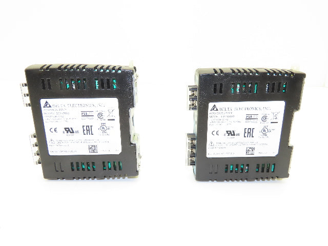 Delta Electronics D0116888 Power Supply 100-240VAC 1.5A Input 24VDC 2.5A Lot of 2