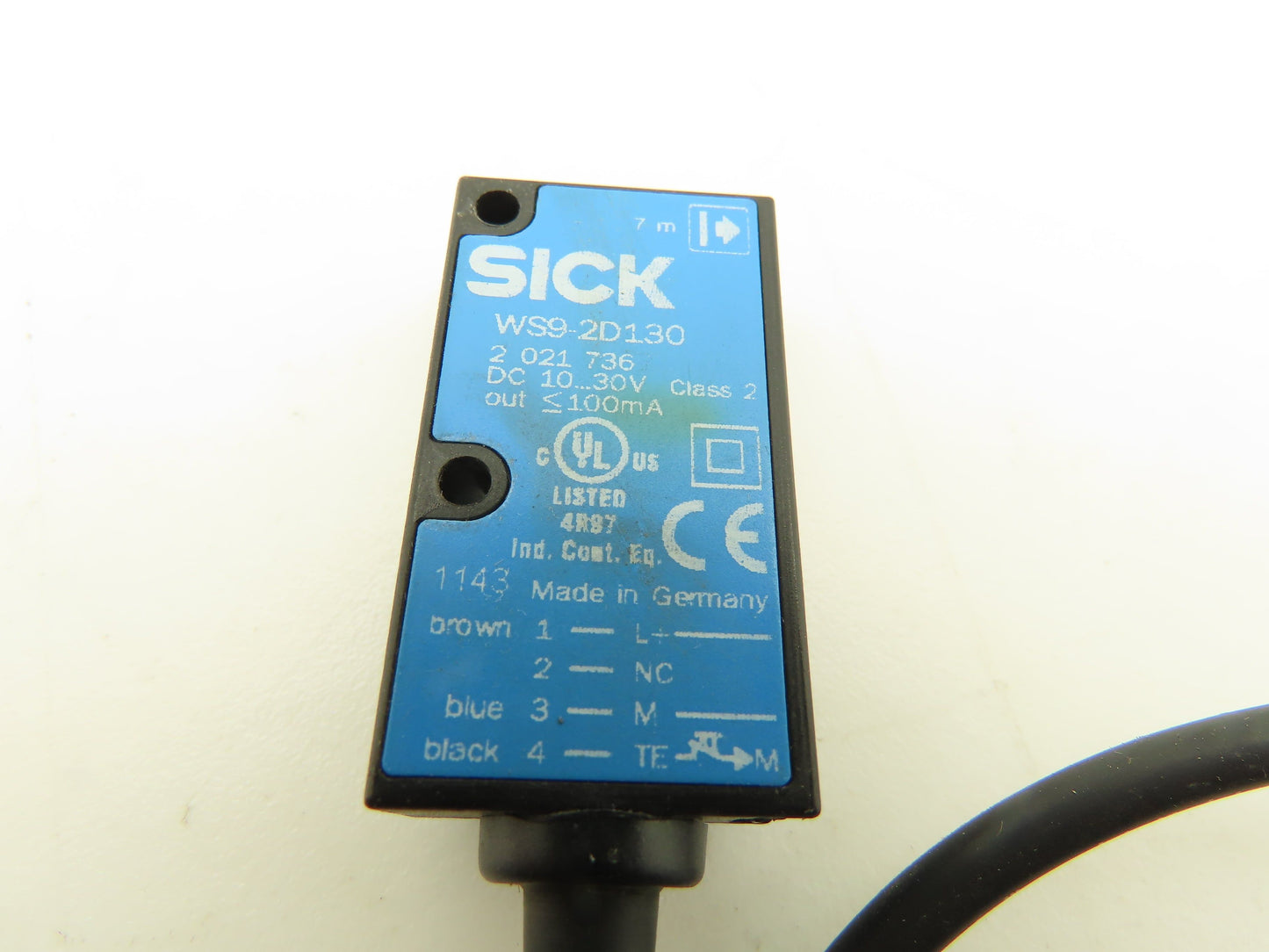 SICK WS9-2D130 Photoelectric Sensor 10-30VDC Lot of 2