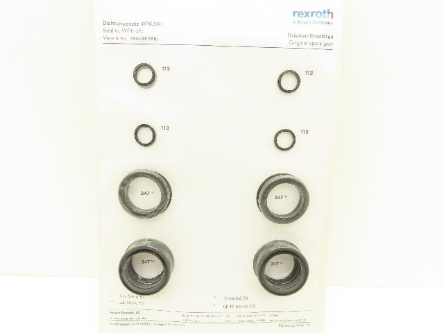Bosch WP6.5X Rexroth Hydraulic Seal Kit