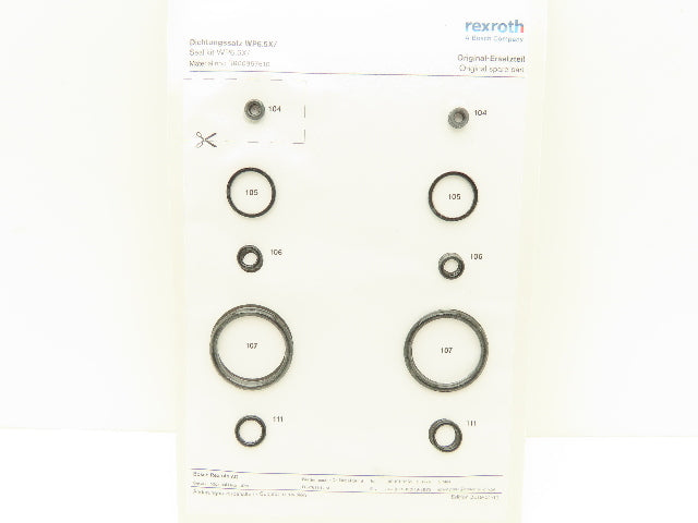 Bosch WP6.5X Rexroth Hydraulic Seal Kit