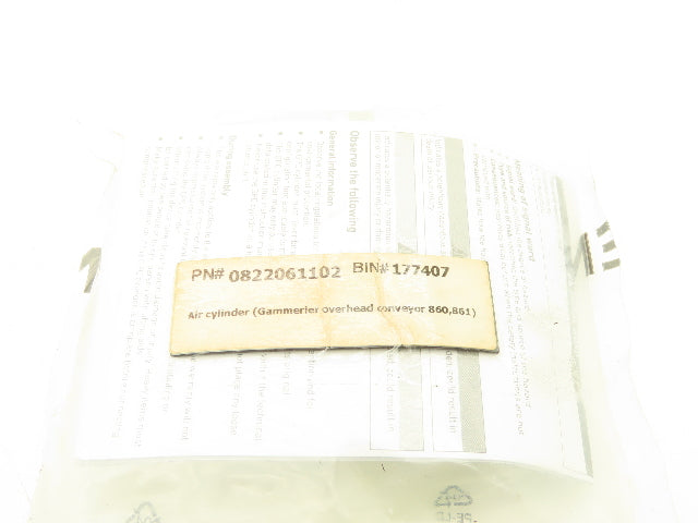 Aventics 0822061102 GPC-BV Guide Cylinder 16mm Rod 30mm Stroke Elastic Cushioned