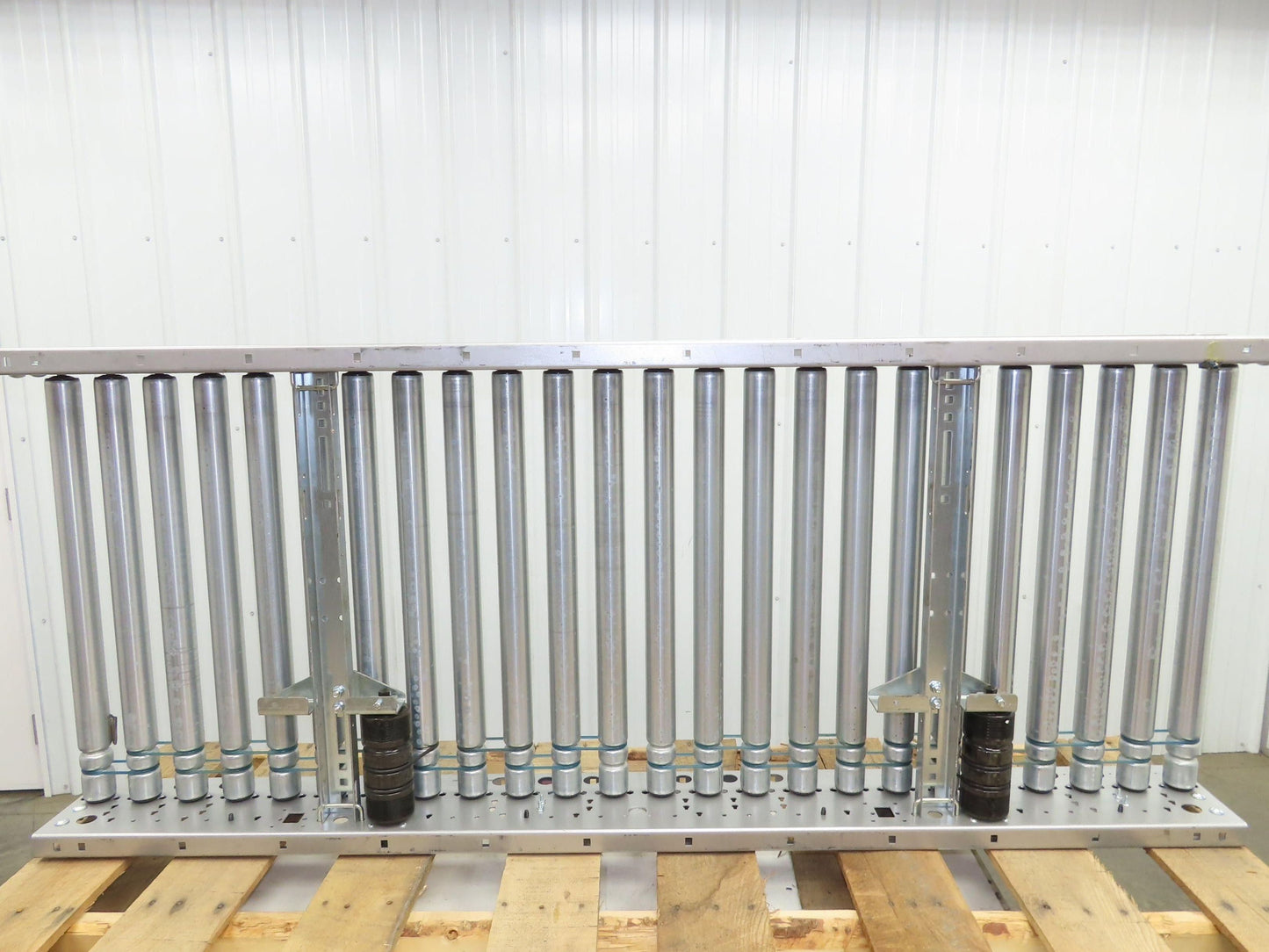 Hilmot 30"x 6' Motorized Roller Conveyor 27"BF 24VDC O-Ring Drive