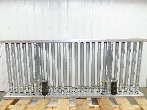 Hilmot 30"x 6' Motorized Roller Conveyor 27"BF 24VDC O-Ring Drive