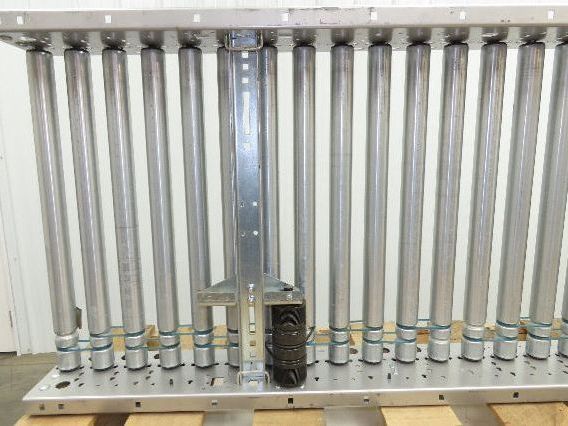 Hilmot 30"x 6' Motorized Roller Conveyor 27"BF 24VDC O-Ring Drive