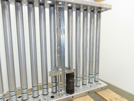 Hilmot 30"x 6' Motorized Roller Conveyor 27"BF 24VDC O-Ring Drive