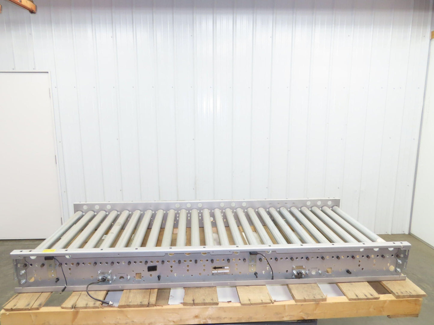 Hilmot 30"x 6' Motorized Roller Conveyor 27"BF 24VDC O-Ring Drive