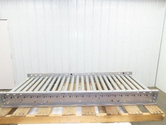 Hilmot 30"x 6' Motorized Roller Conveyor 27"BF 24VDC O-Ring Drive