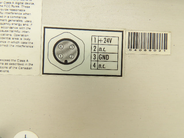 Beckhoff CP7802-1075-0010 Touch Screen Control Panel Firmware CP6800C700