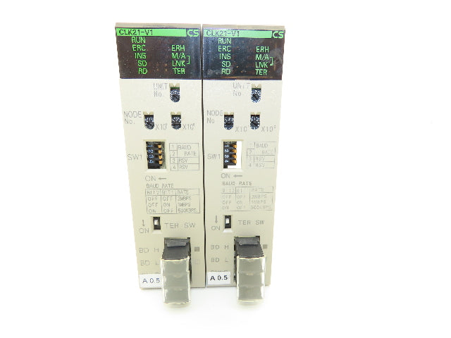 Omron CS1W-CLK21-V1 Ver 1.2 Sysmac Controller Link Unit Lot of 2