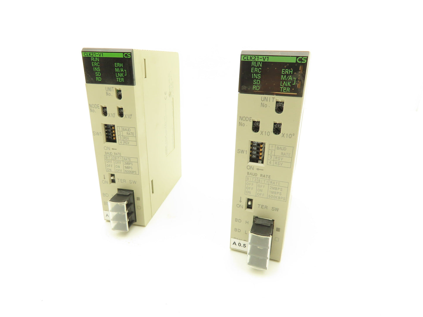 Omron CS1W-CLK21-V1 Ver 1.2 Sysmac Controller Link Unit Lot of 2