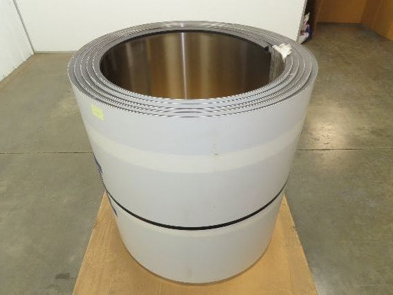 Magnetic Conveyor Bed Stainless Steel Replacement Bed 97mm W 13m Long 1mm Thick