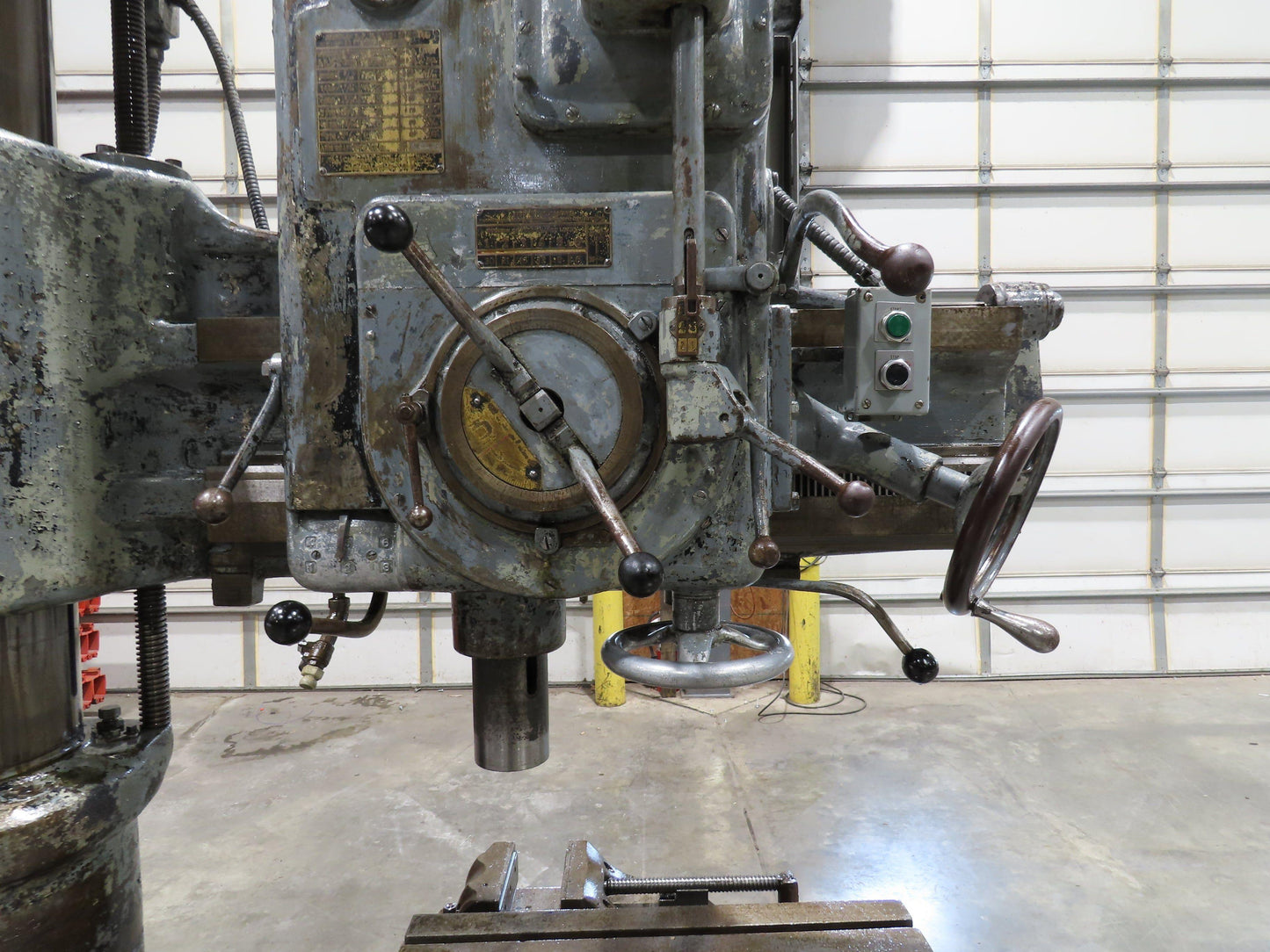Cincinnati Bickford Super Service Radial Arm Drill Press 4' Arm 11" Column