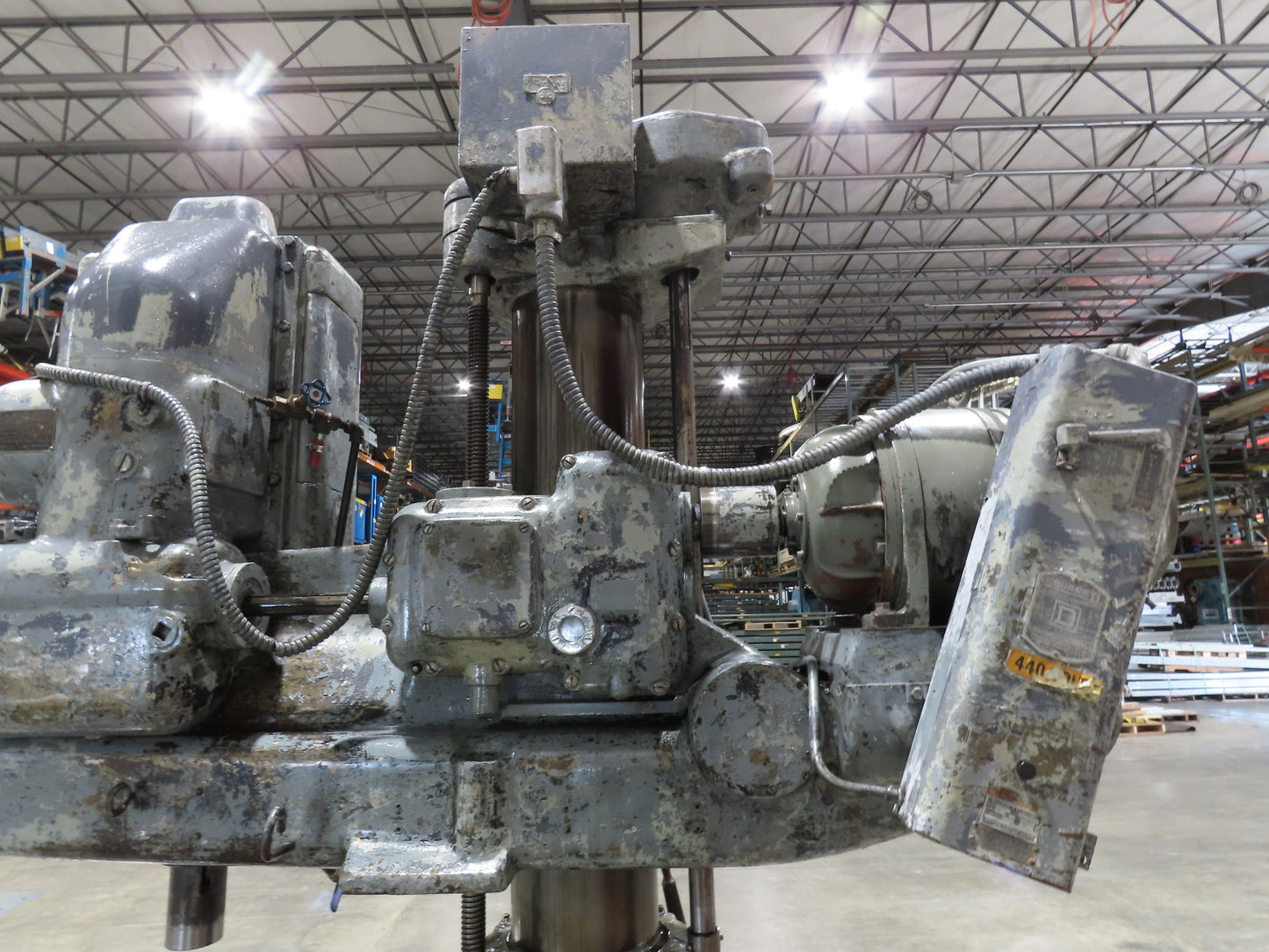 Cincinnati Bickford Super Service Radial Arm Drill Press 4' Arm 11" Column