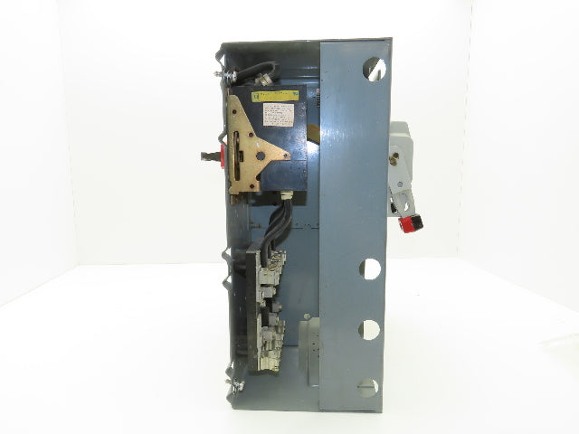 Square D 8998 MCC Bucket 60 Amp Dual Disconnect Switch 3 Pole 600V