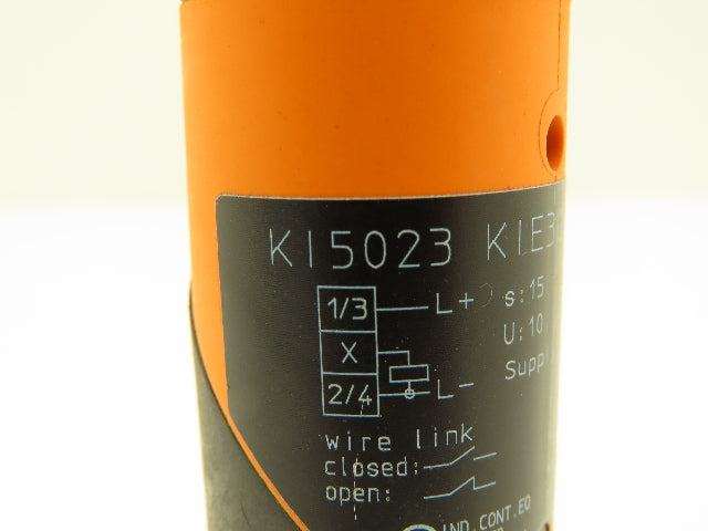 IFM Electronic K15023 KIE3015-FPKG/NI Capacitive Sensor 10-55VDC 250mA