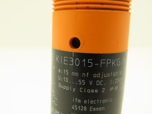 IFM Electronic K15023 KIE3015-FPKG/NI Capacitive Sensor 10-55VDC 250mA